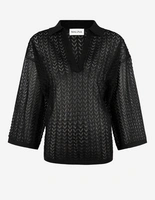 Imene Pikéskjorta Svart