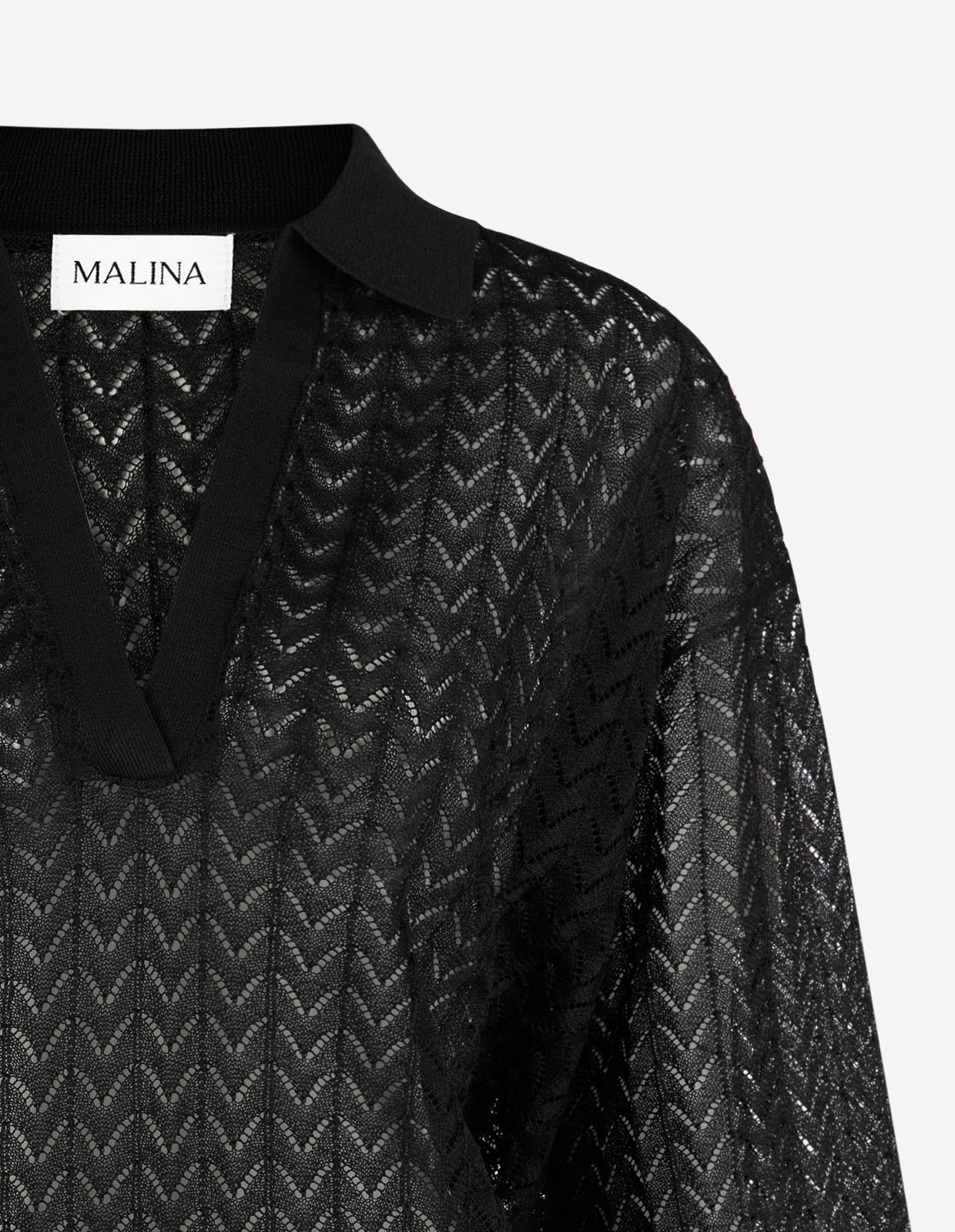 Imene Pikéskjorta Svart