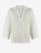 Imene Pikéskjorta Benvit