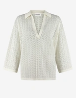 Imene Pikéskjorta Benvit