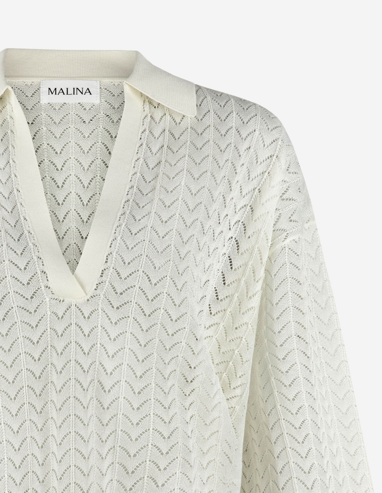 Imene Pikéskjorta Benvit