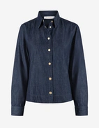 Poppy Skjorta Mörkblå