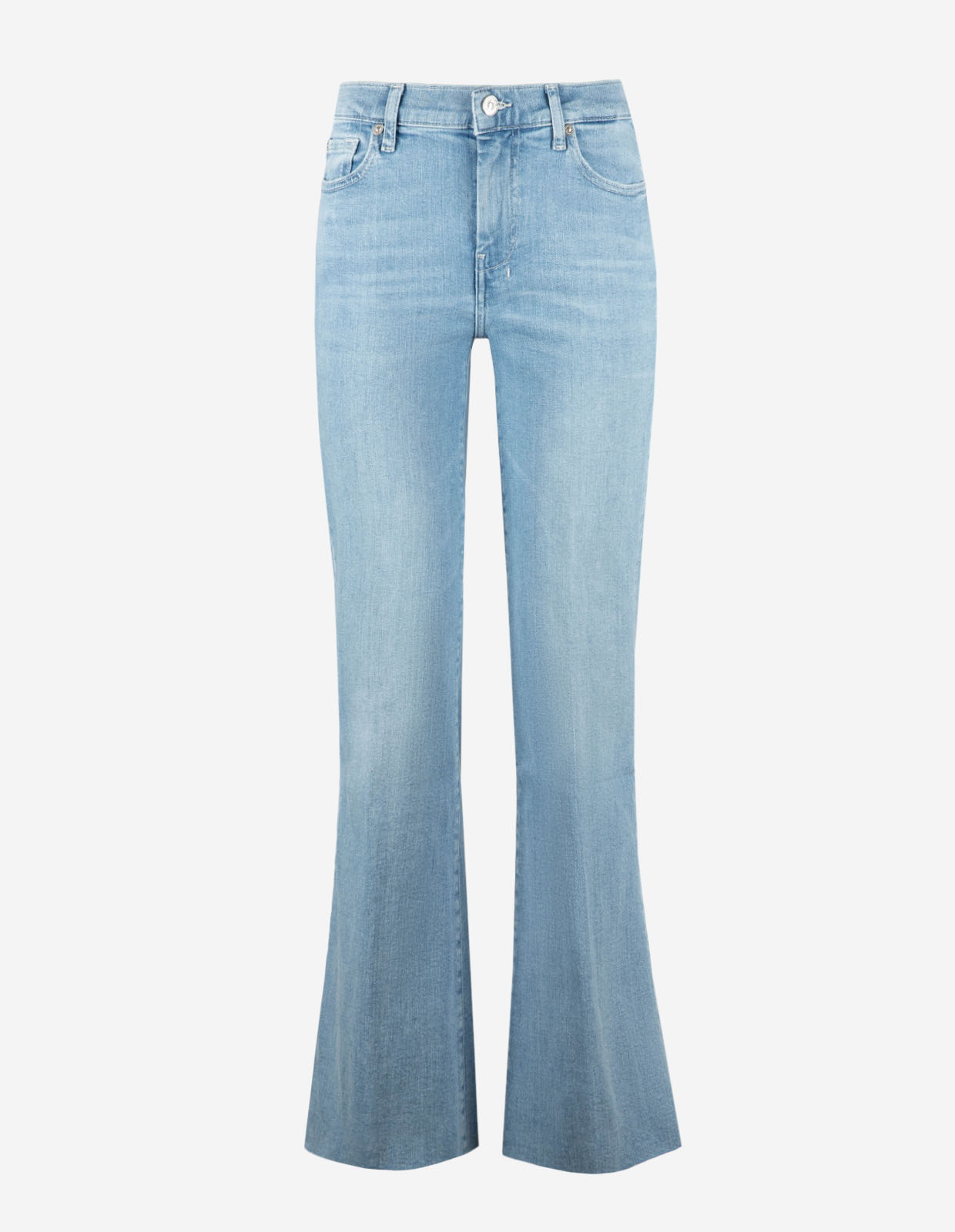 Cropped Dojo Jeans Ljusblå