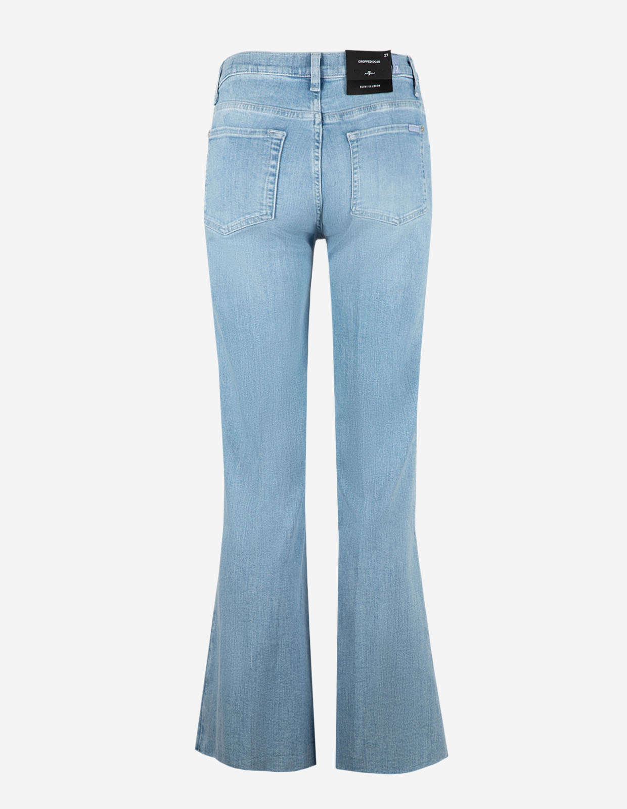 Cropped Dojo Jeans Ljusblå