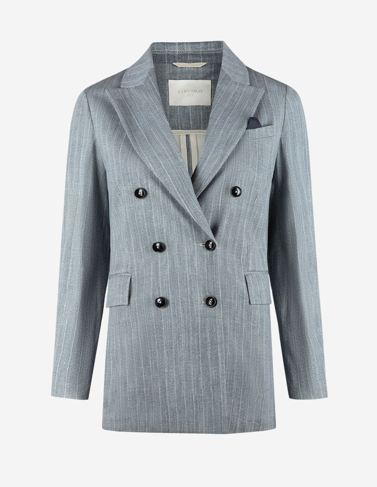 DB Blazer Blå Randig