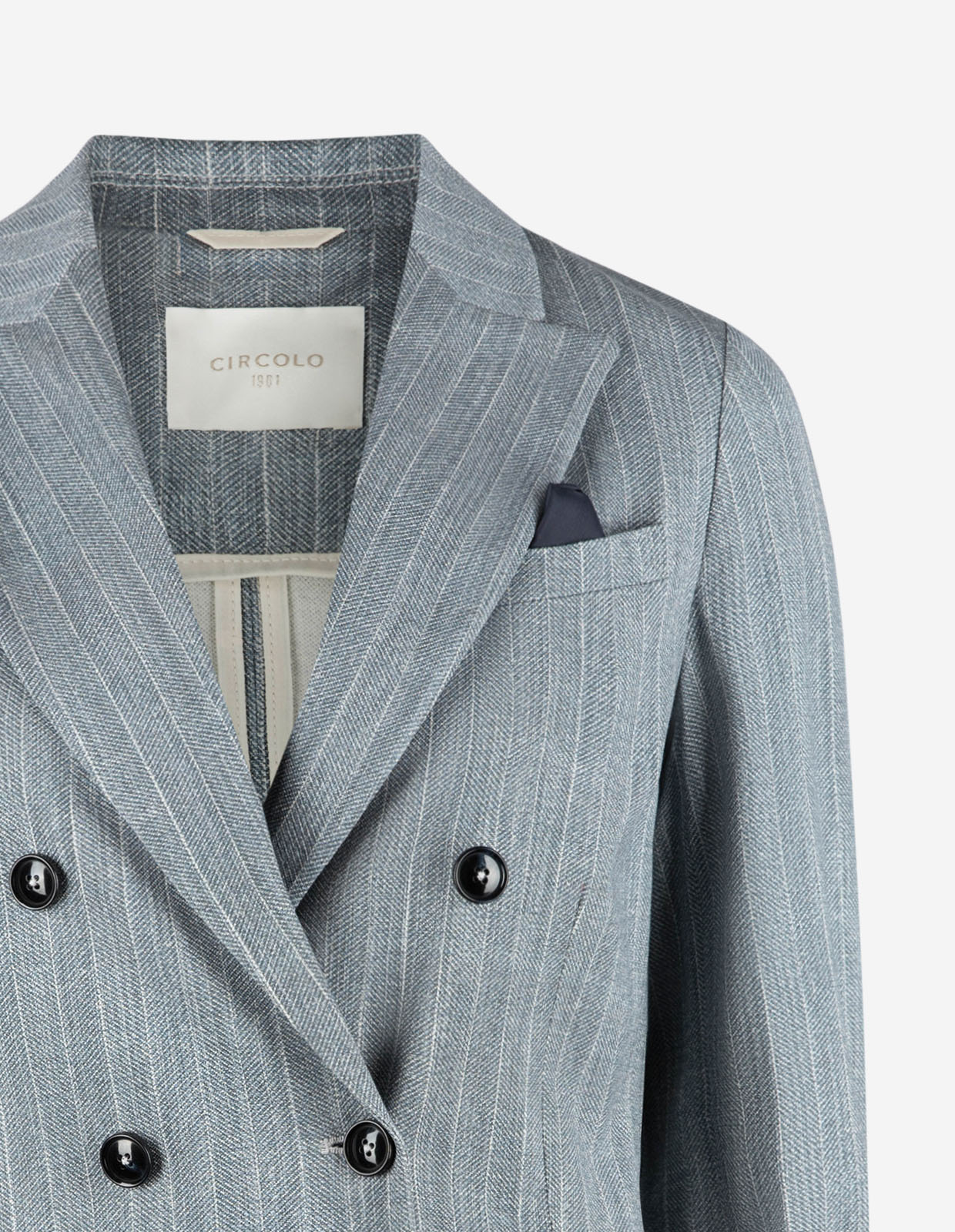 DB Blazer Blå Randig