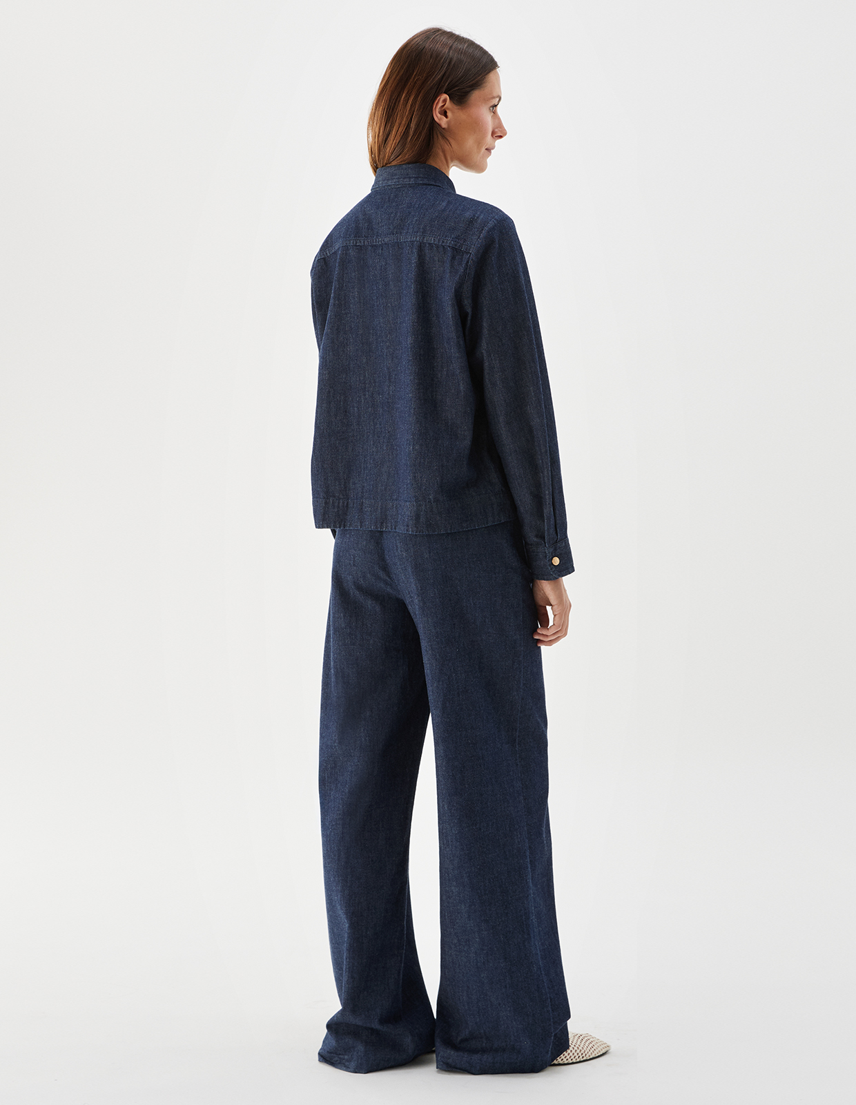 Poppy Skjorta Mörkblå