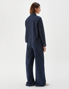 Poppy Skjorta Mörkblå