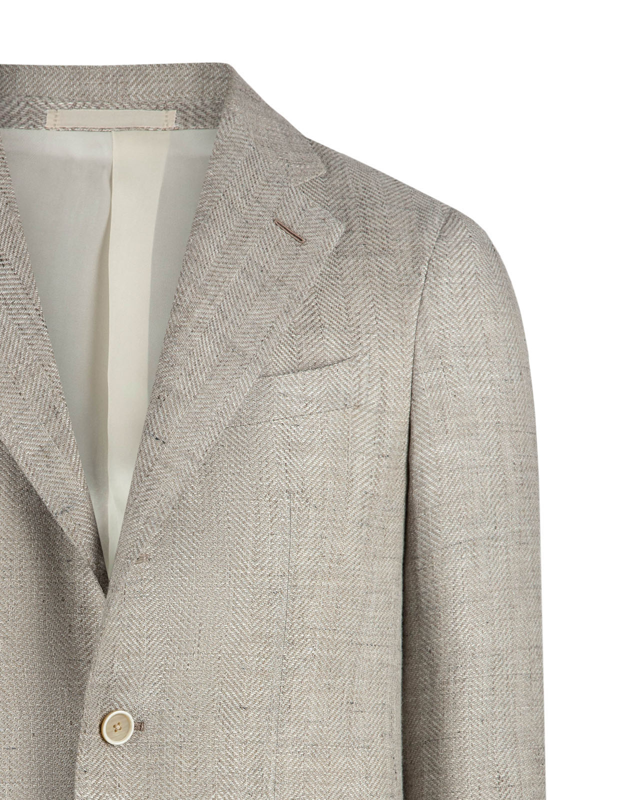 Aida Kavaj Linne Ull Fiskben Ljusbeige