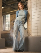 Elli Tröja Ljusblå XS