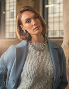 Elli Tröja Ljusblå XS