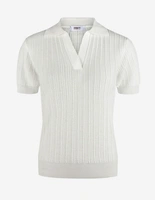 Anette Open Polo Piké Vit