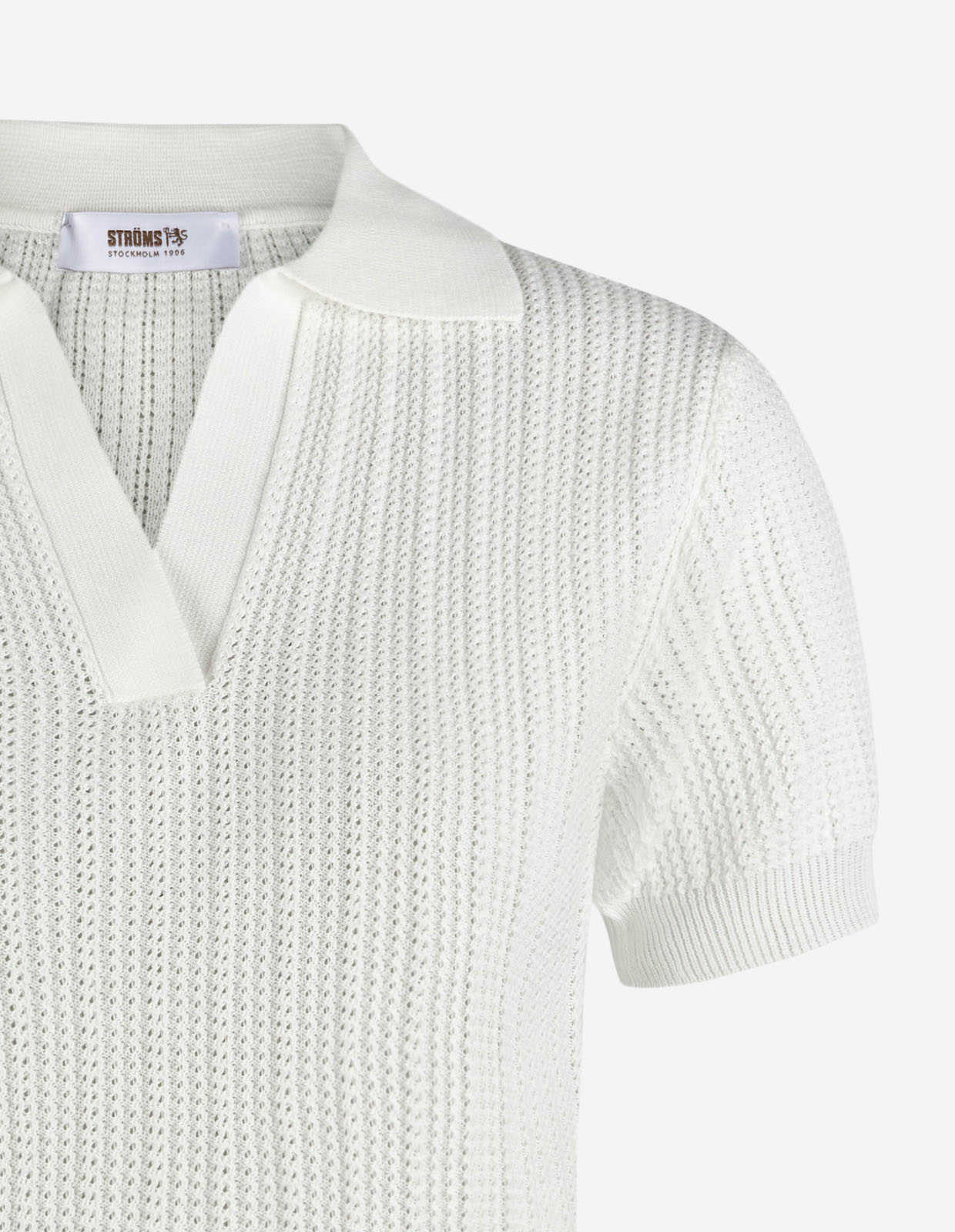 Anette Open Polo Piké Vit