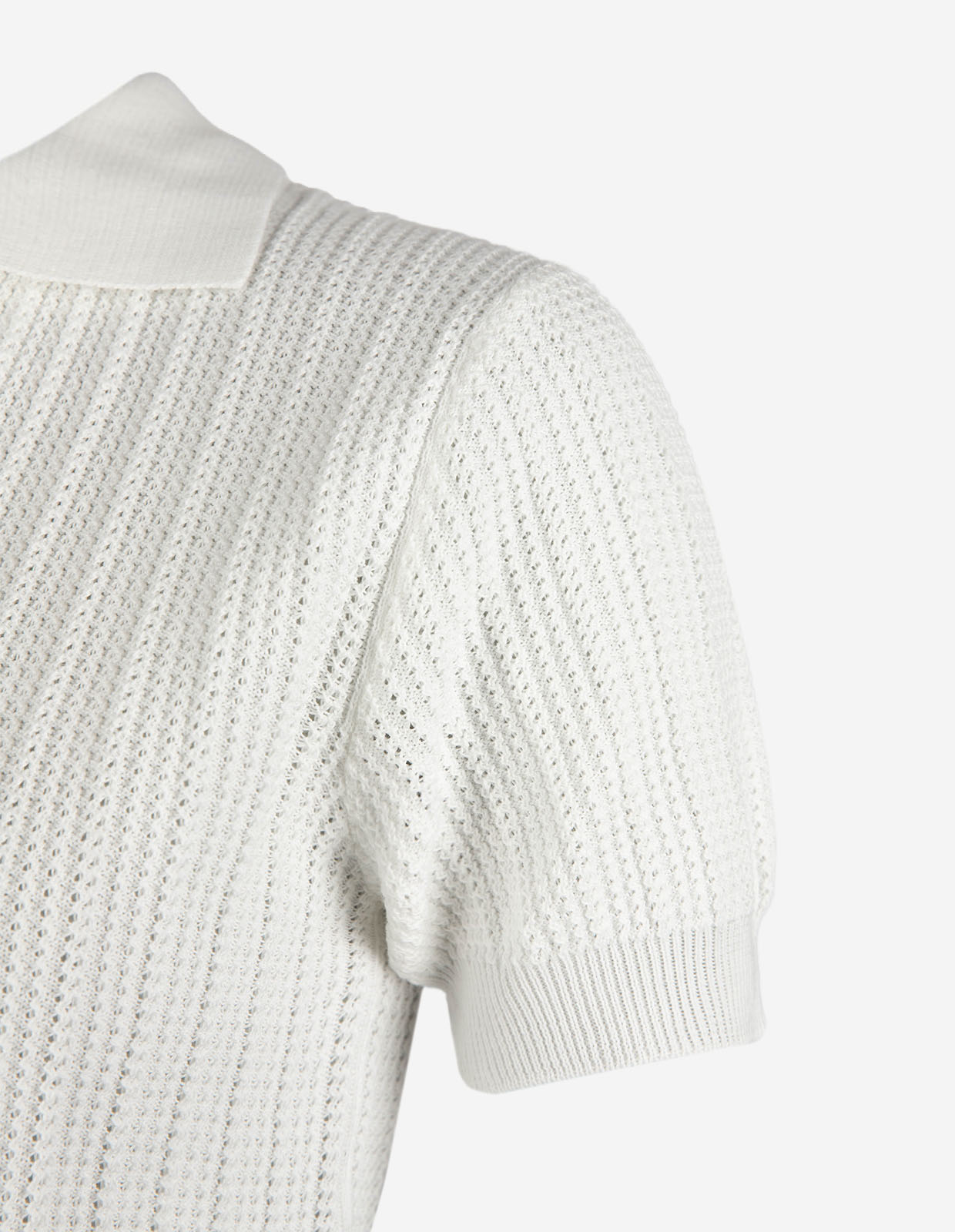 Anette Open Polo Piké Vit