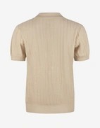 Anette Open Polo Piké Beige