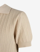 Anette Open Polo Piké Beige