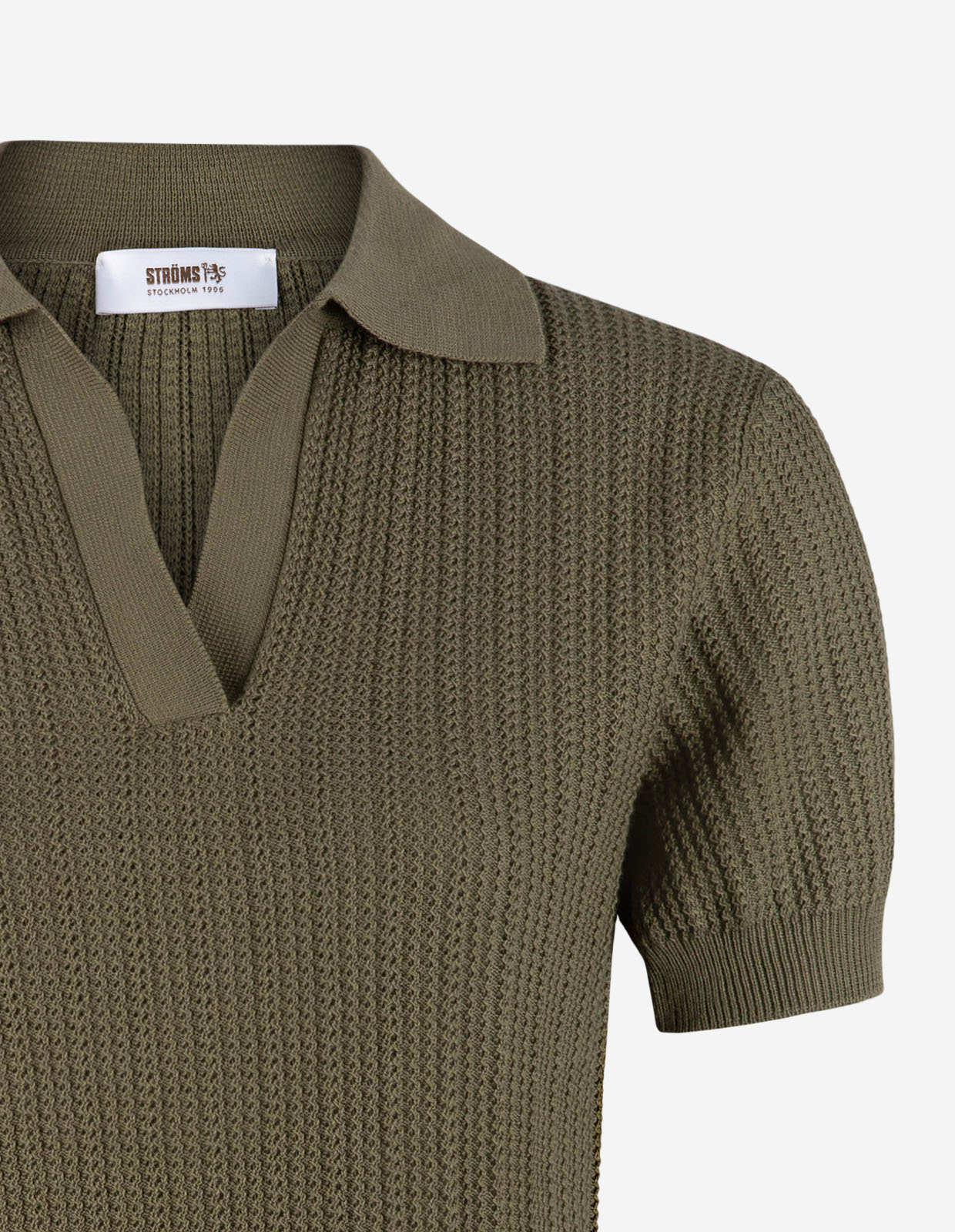 Anette Open Polo Piké Olive
