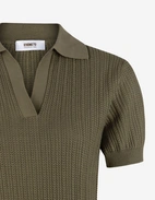 Anette Open Polo Piké Olive