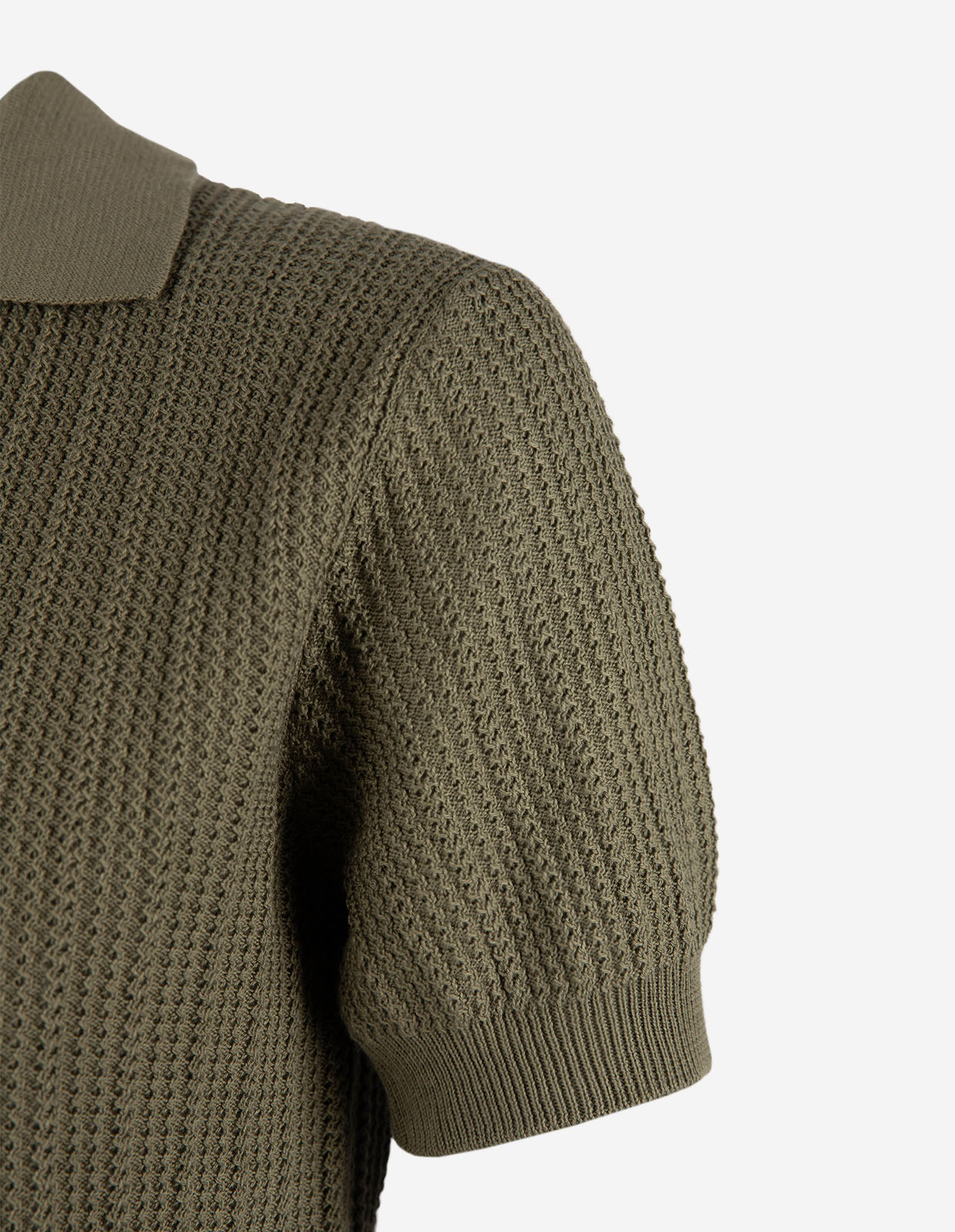 Anette Open Polo Piké Olive