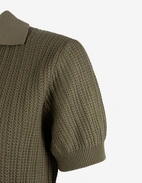 Anette Open Polo Piké Olive