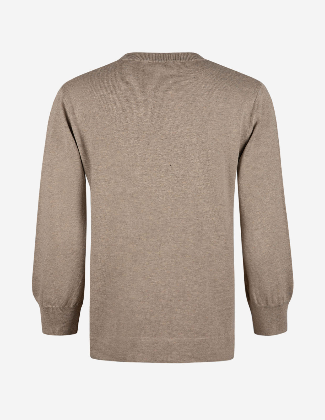 Andrea Top 3/4 Ärm Gråbeige Melange