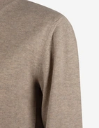 Andrea Top 3/4 Ärm Gråbeige Melange