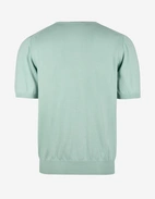 T-shirt Finstickad Bomull Grön