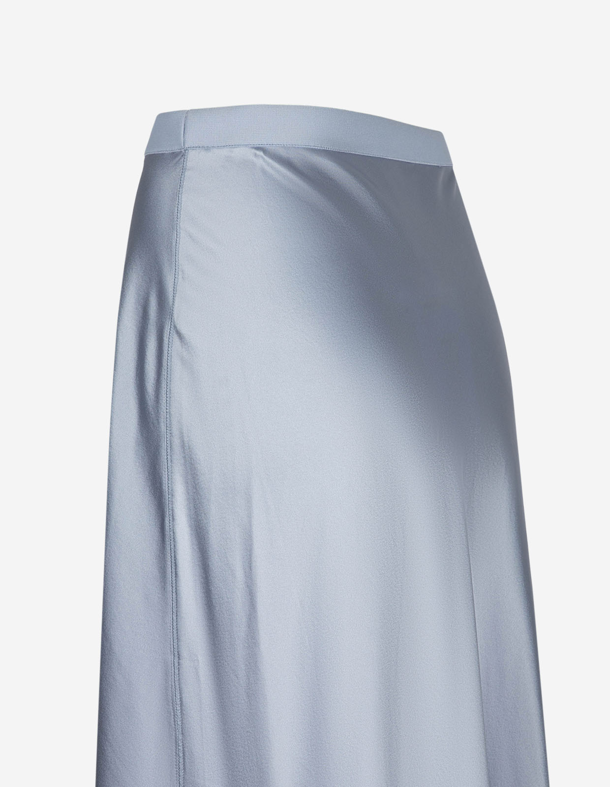 Hana Kjol Siden Ljusblå