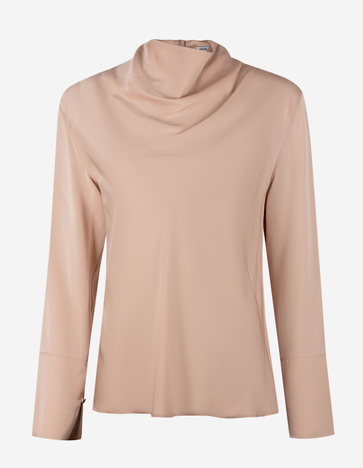 Ayumi Blus Siden Puderrosa