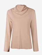 Ayumi Blus Siden Puderrosa