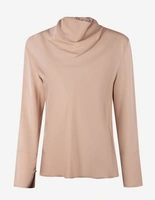 Ayumi Blus Siden Puderrosa