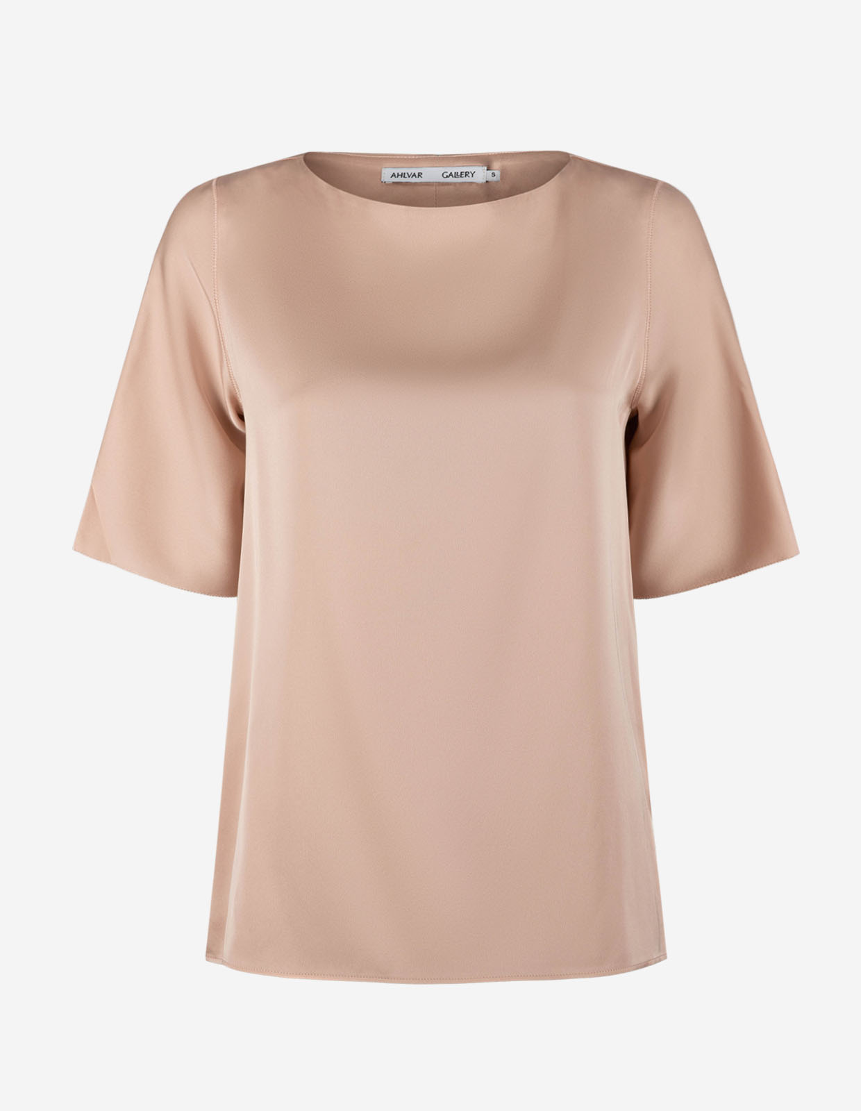 Yoli Blus Siden Puderrosa