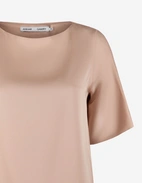 Yoli Blus Siden Puderrosa