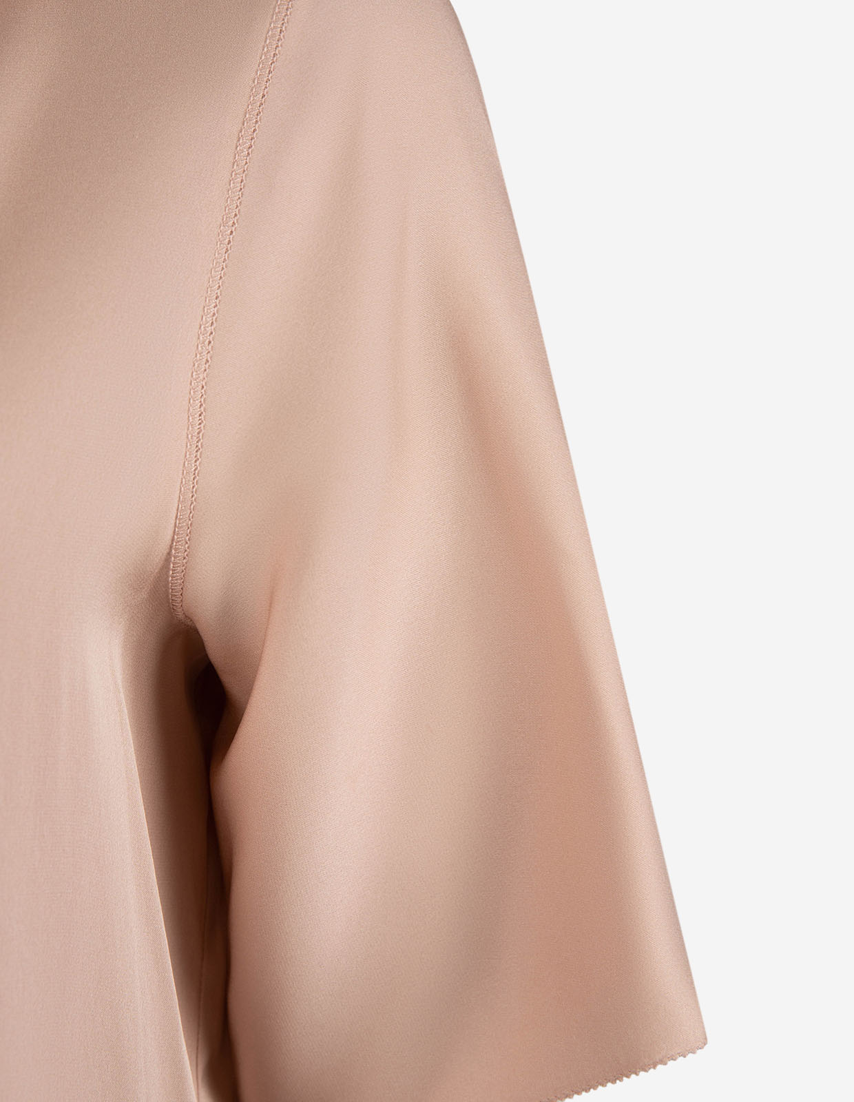 Yoli Blus Siden Puderrosa