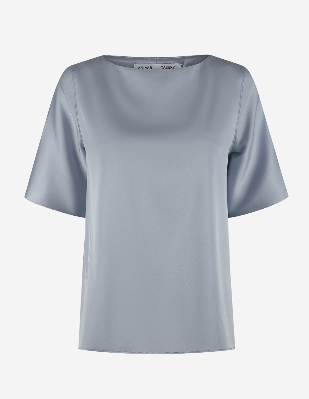 Yoli Blus Siden Ljusblå