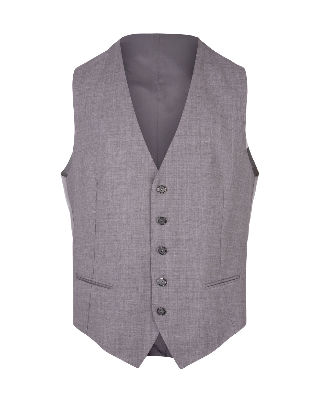 Vest Wool Light Grey