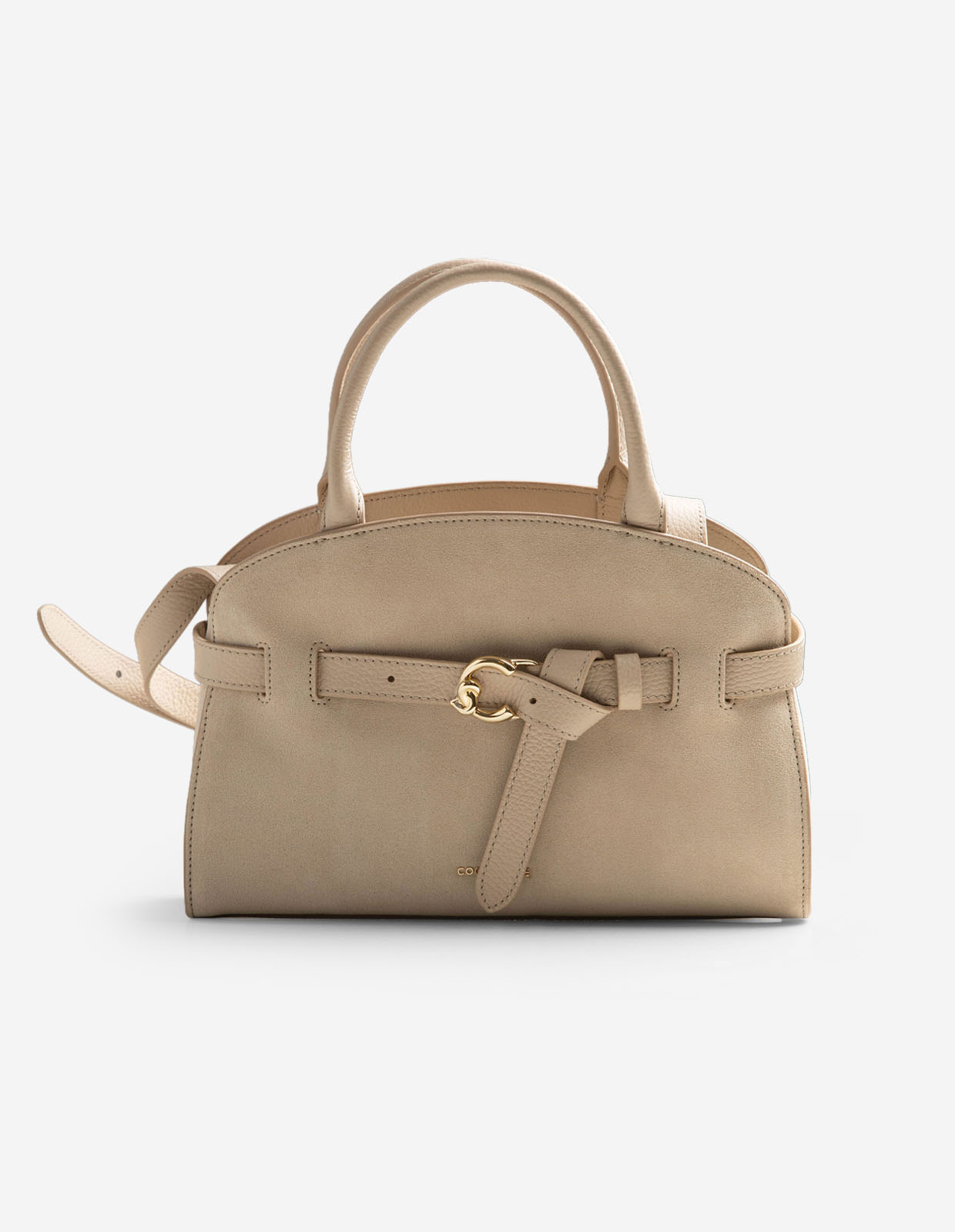 Sabine Väska Mocka Ljusbeige