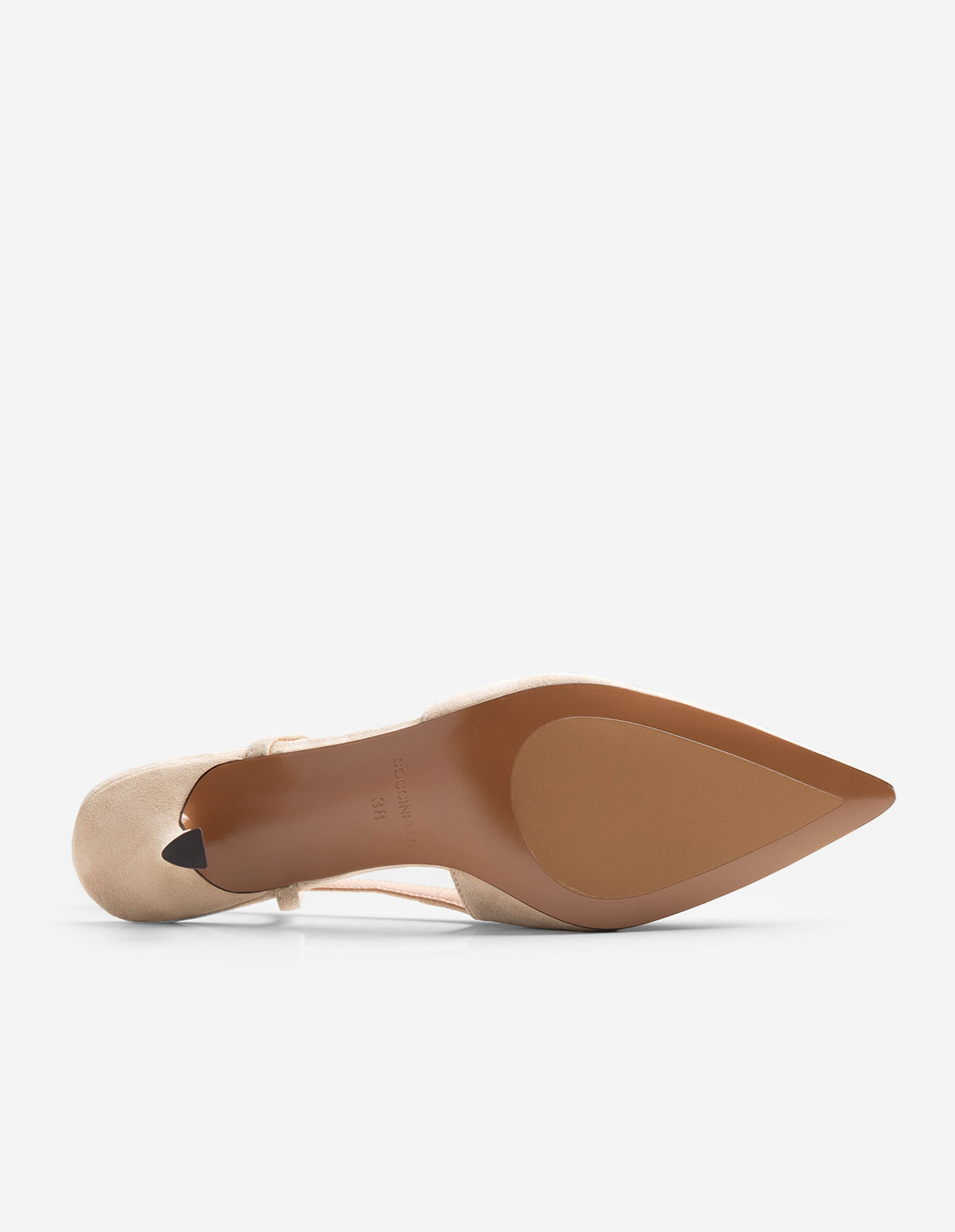 C-Me Slingback Mocka Ljusbeige