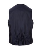 Vest Wool Stretch Mid Blue Stl 46
