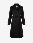 Lungo Trenchcoat Svart