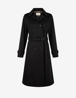 Lungo Trenchcoat Svart