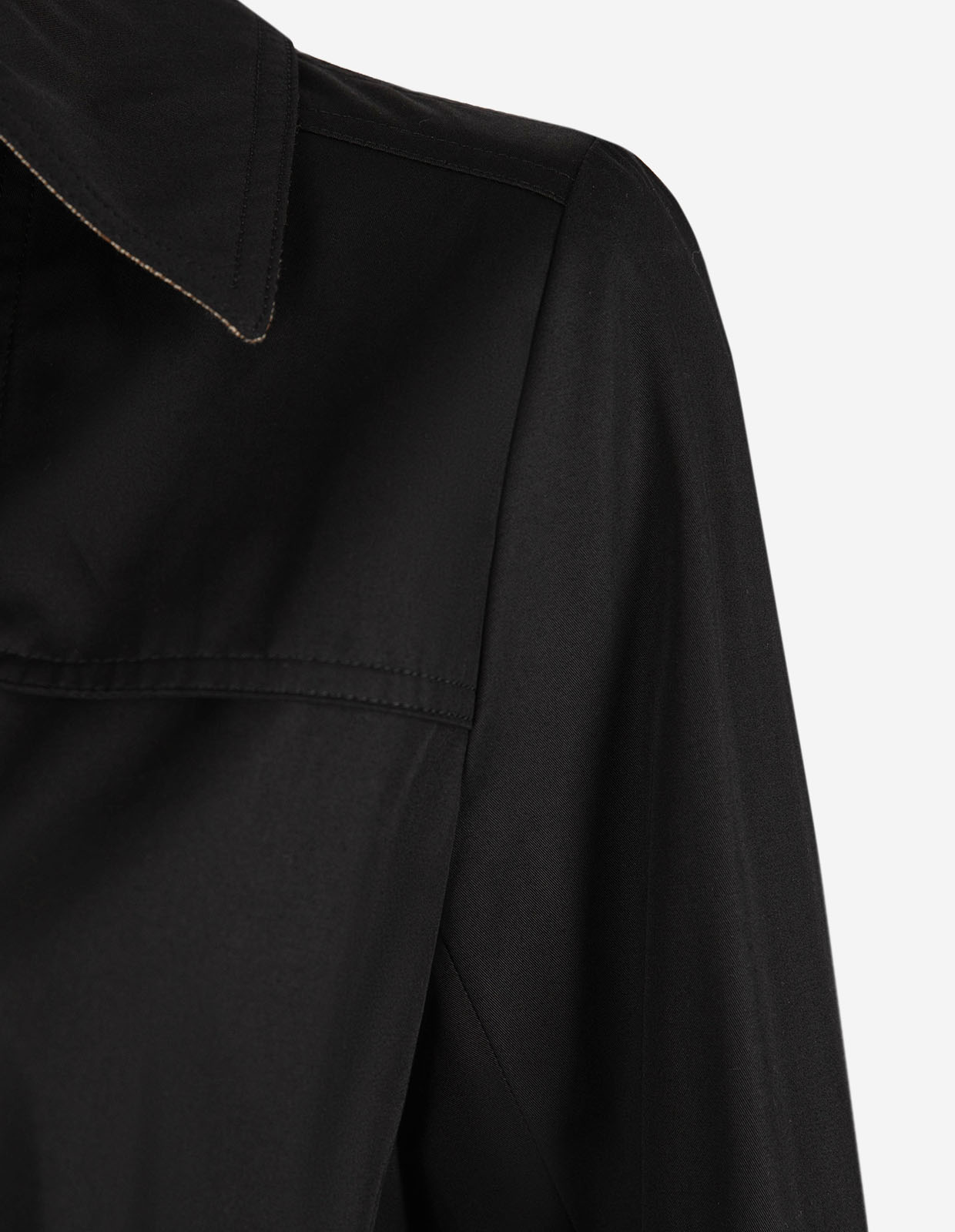 Lungo Trenchcoat Svart