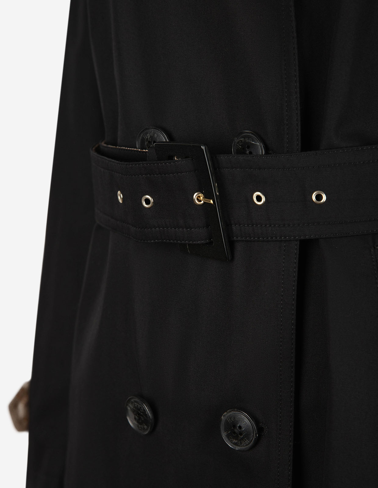 Lungo Trenchcoat Svart