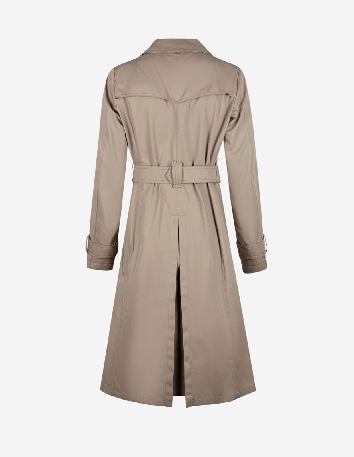 Lungo Trenchcoat Mörkbeige