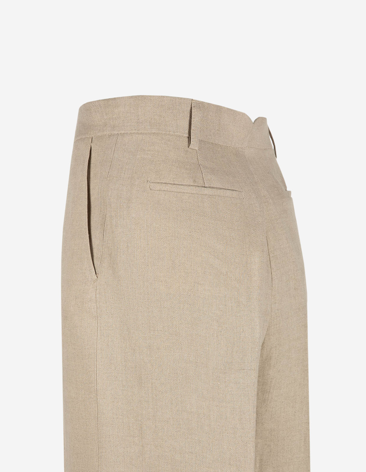 Lorenza Byxa Linne Beige