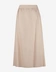 Poplin Kjol Ljusbeige