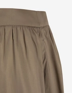 Poplin Kjol Olivgrön