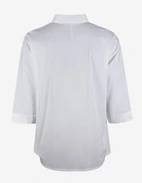 Poplin Skjorta Vit