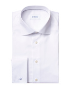 Contemporary Fit Extra Long Sleeve Signature Twill Shirt Vit Stl XLÄ45