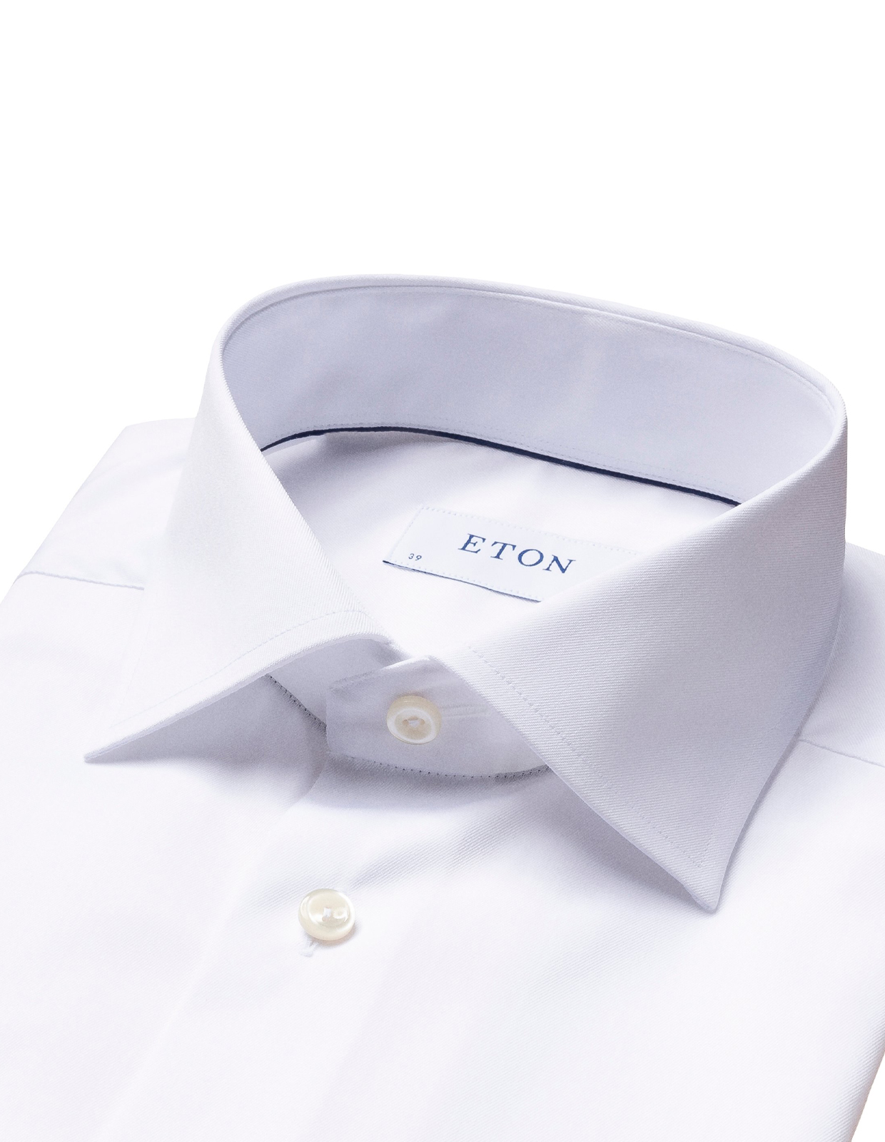 Contemporary Fit Extra Long Sleeve Signature Twill Shirt Vit Stl XLÄ42